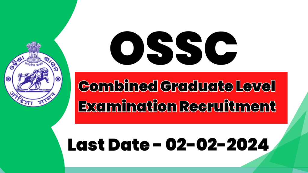 OSSC CGL Recruitment