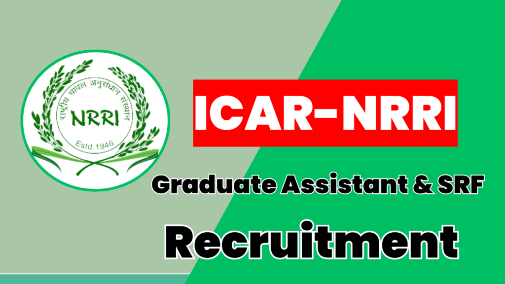 icar nrri recruitment