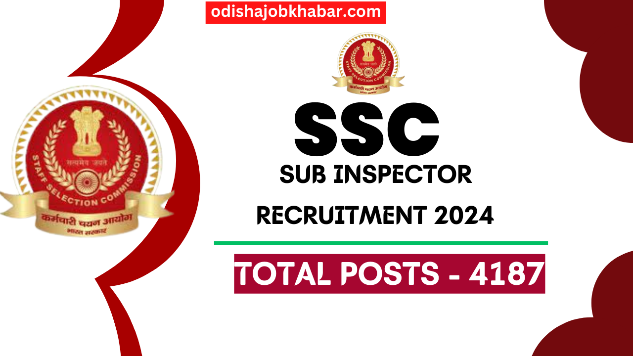 SSC SI Recruitment 