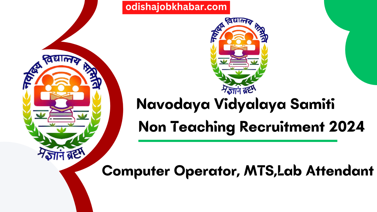 Navodaya Non Teaching Recruitment 