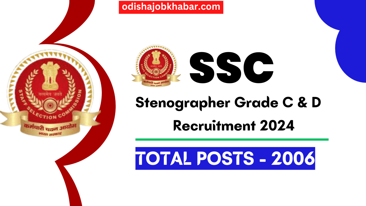 SSC Stenographer Recruitment 