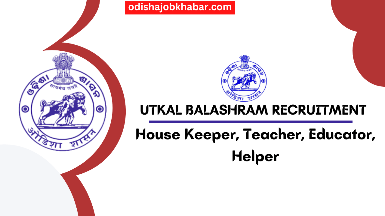 Angul Balashrama Recruitment 