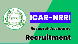 icar nrri recruitment