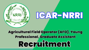 icar nrri recruitment