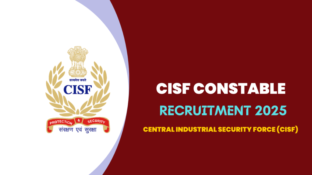 CISF Recruitment
