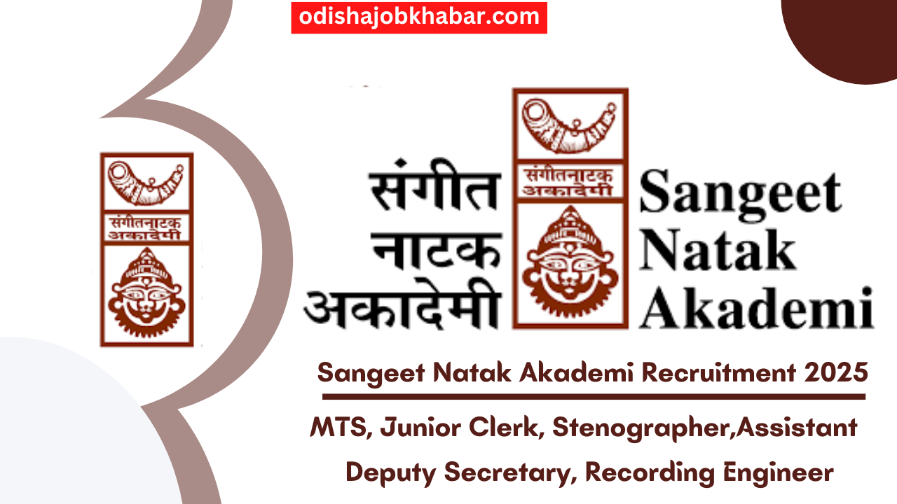 Sangeet Natak Academi Recruitment