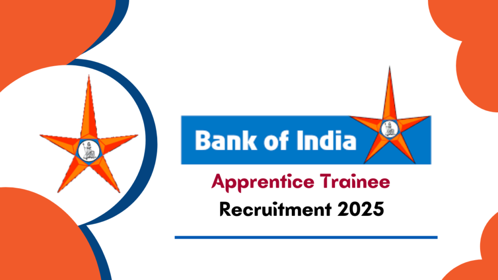 Bank of India Apprentice Recruitment
