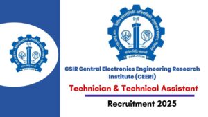 CSIR-CEERI Recruitment