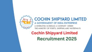 Cochin Shipyard Workmen Recruitment