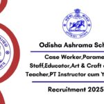 Odisha Ashram School Recruitment