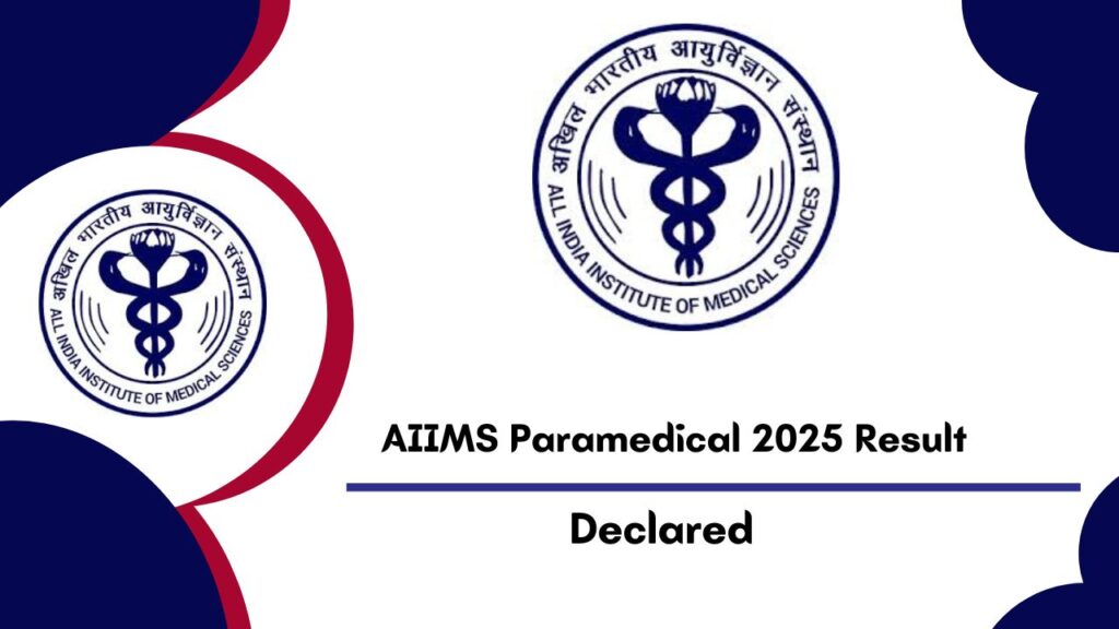 AIIMS Paramedical Result