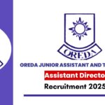 OREDA Junior Assistant and Technician Recruitment