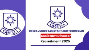 OREDA Junior Assistant and Technician Recruitment