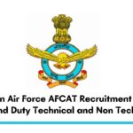 Indian Air Force AFCAT Recruitment