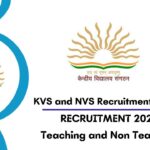 KVS NVS Recruitment 2025