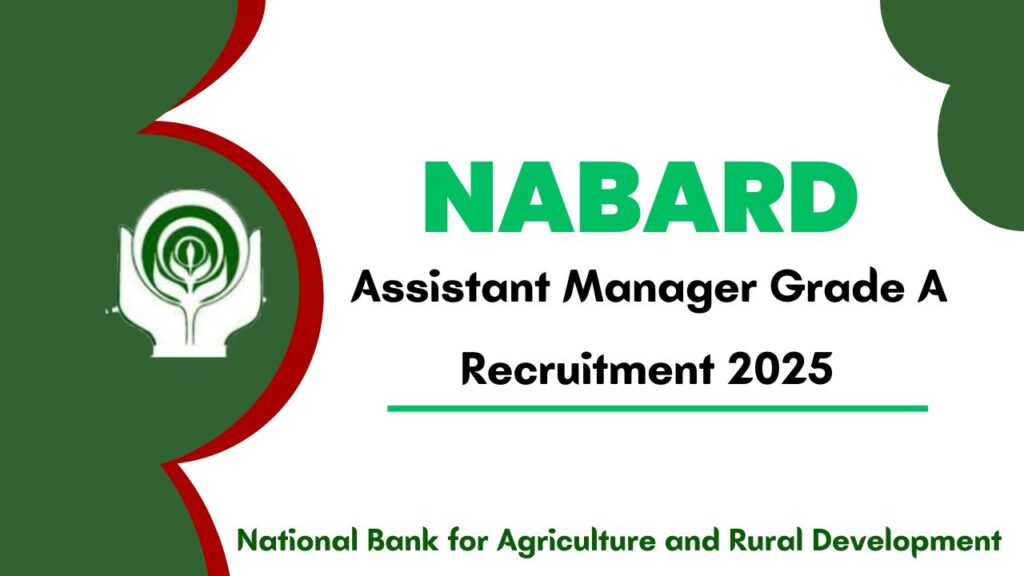 NABARD Assistant Manager Recruitment