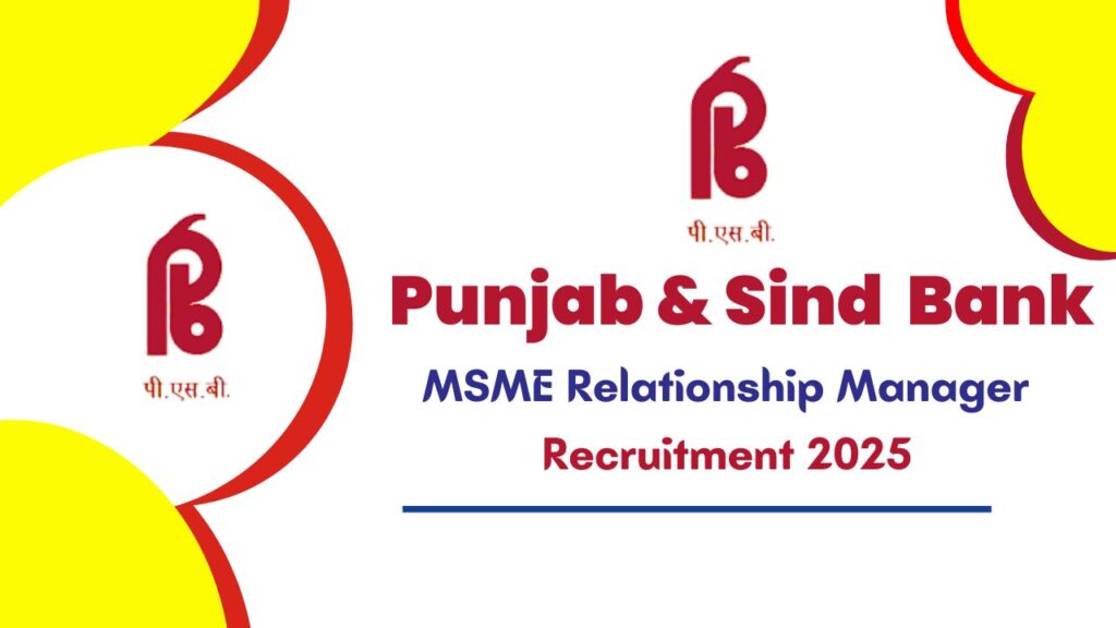Punjab & Sind Bank Recruitment