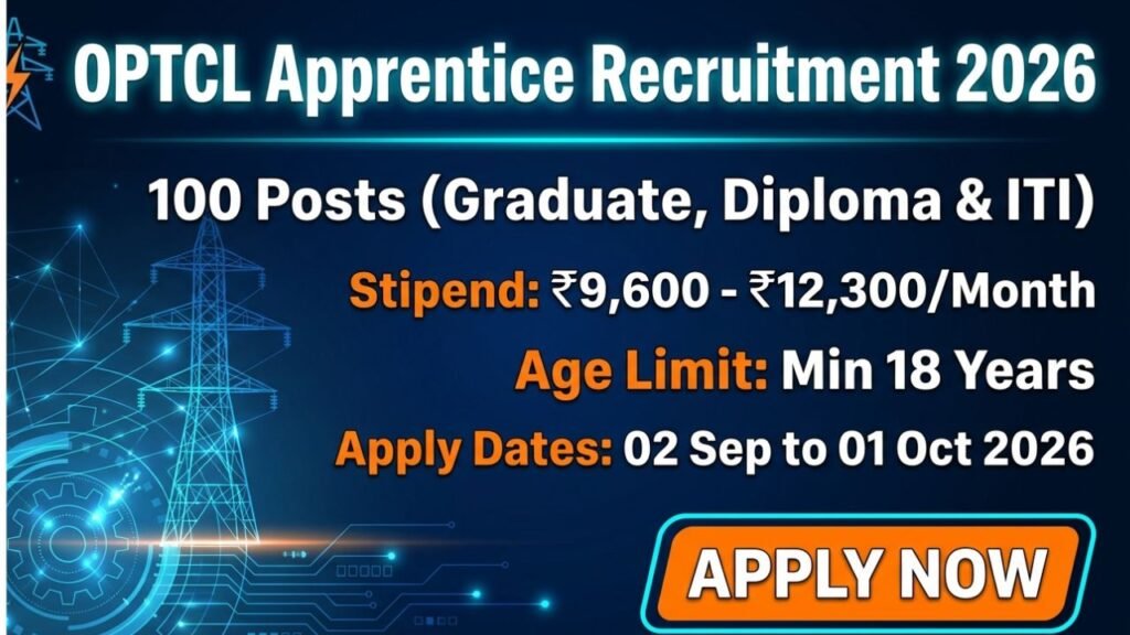 OPTCL Apprentice Recruitment