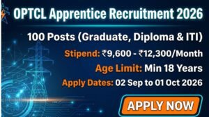 OPTCL Apprentice Recruitment