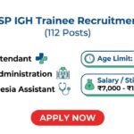 SAIL RSP IGH Trainee Recruitment