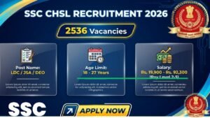 SSC CHSL Recruitment