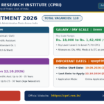 CPRI MTS Recruitment 2026