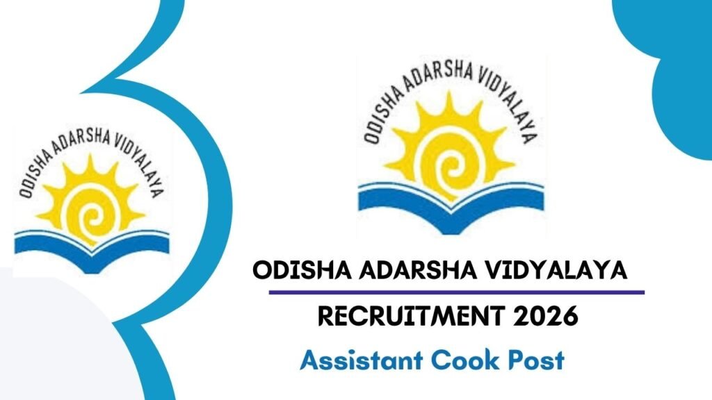 OAV Tikira Kendujhar Assistant Cook