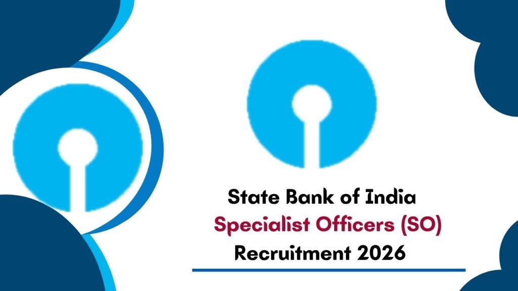 sbi so recruitment