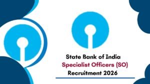sbi so recruitment