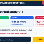 AIIMS Bhubaneswar Recruitment 2026